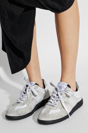 Maison Margiela Sports Shoes With Logo, Womens, Grey