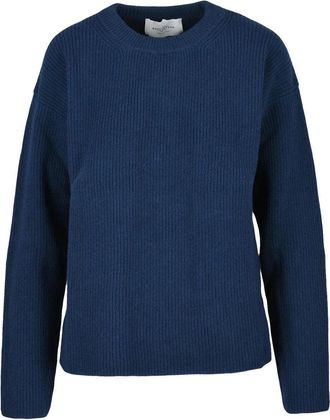 Ballantyne Ribbed Sweater - Blue
