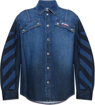 Off-white Uomo, Magliette, Blu, L, new