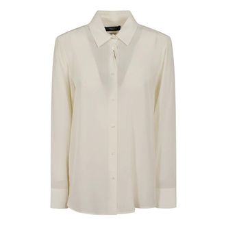 Max Mara Mujer, Blusas y Camisas, Beige, Talla: L