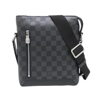 Louis Vuitton Pre-owned Cross Body Bags, female, Black, Size: ONE SIZE Pre-owned Damier Infini Shoulder Bag