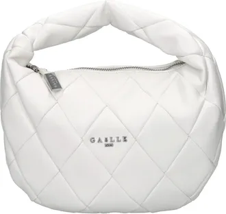 Ga&euml;lle Paris Tassen, Dames, Wit, ONE Size, Leer, Faux Leather Handbag