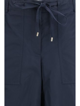 Alaia Womens Cargo Trousers Radzimir Navy Polyester