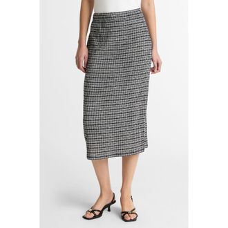 Vince Midi Skirt in Eclipse Combo at Nordstrom, Size Xx-Small