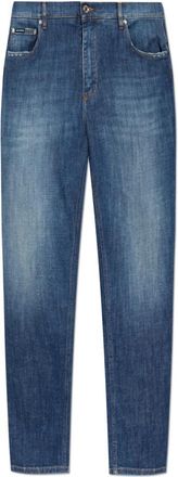 Dolce & Gabbana Jeans in losse stijl - Heren - Regular Fit Jeans - Blauw - S - Jeans