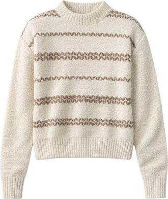 Isabel Marant Roxane Pullover - Dames - Ronde hals truien - Veelkleurig - S - Truien & Vesten