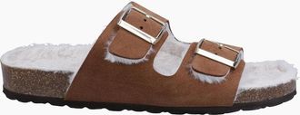 Hush Puppies Womens Hush Puppies JESSIE Ladies Slippers Tan - Brown - Size: 8