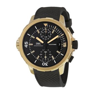 IWC Pre-owned IWC Aquatimer Chronograph Automatic Black Dial Mens Watch IW379503