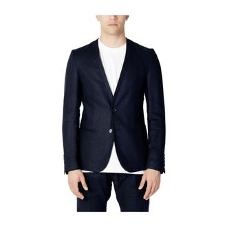 Antony Morato Hombre, Chaquetas, Azul, Talla: L