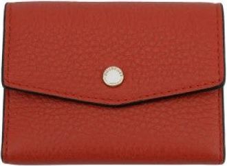 Pourchet Club Wallet - Dames - Portefeuilles - Rood - ONE Size - Leer - Accessoires