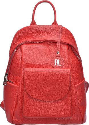 Anna Luchini Rood Rundleer Tas