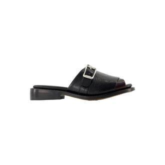 Our Legacy Dames, Schoenen, Zwart, Maat: 37 EU Leer