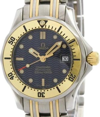 Omega Pre-owned Watches, female, Blue, Size: ONE SIZE Pre-owned Vintage Watch