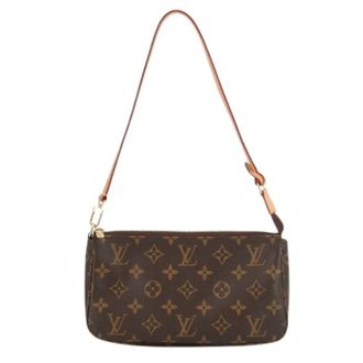 Louis Vuitton Pre-owned Shoulder Bags, female, Brown, Size: ONE SIZE Pre-owned Monogram Pochette