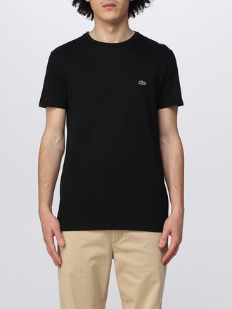 Lacoste T-shirt in cotone Pima con mini logo Lacoste