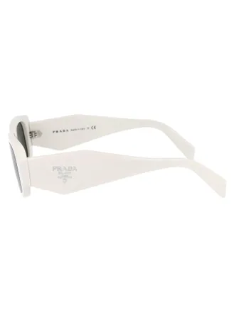 Prada 0PR Dark Lens Sunglasses - White