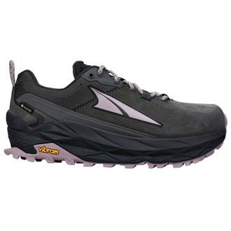 Altra Womens Olympus 5 Hike Low Gore-Tex Hiking Shoes In Gray/black