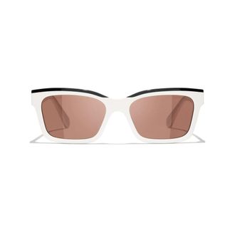 Chanel Dames, Accessoires, Wit, Maat: 54 MM