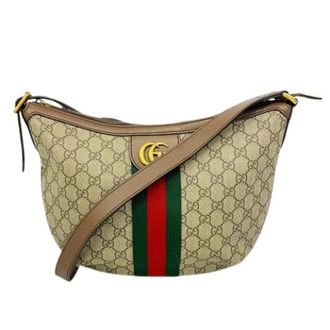Gucci Pre-owned Cross Body Bags, female, Brown, Size: ONE SIZE Pre-owned Shoulder Bag