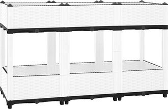 vidaXL Arriate Polipropileno 120x40x71 Cm Vidaxl