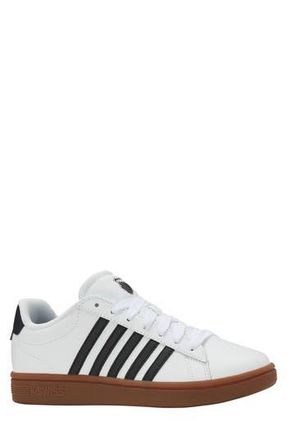 K-Swiss Court Tiebreak II Sneaker in White/Black/Gum at Nordstrom Rack, Size 10.5