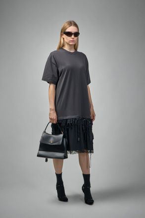 Balenciaga Lingerie T-Shirt Dress