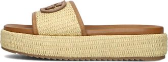 Guess Schoenen, Dames, Beige, 40 EU, Beige Lonney Slippers voor Dames