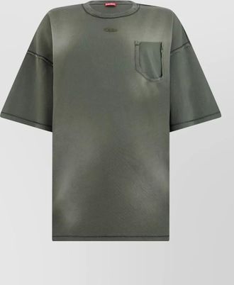 Diesel cotton relaxed-fit short-sleeve t-shirt