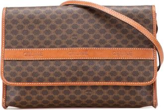 Celine Borsa a tracolla Macadam in tela cerata 2007 - Marrone