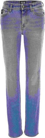 Versace Jeans Couture Broek - Dames - Slim Fit Jeans - Blauw - W27 - Jeans