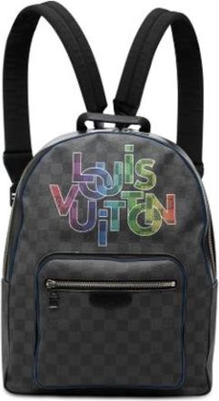 Louis Vuitton Pre-owned Canvas Rugzak - Dames - Vintage Rugzakken - Zwart - ONE Size - Vintage