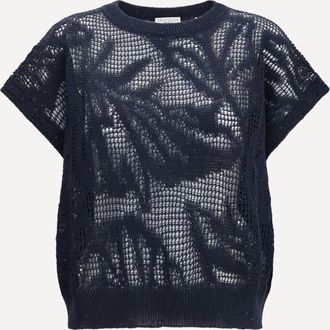 Brunello Cucinelli T-shirt Dazzling Water Lillies Woman L