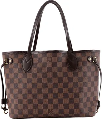 Louis Vuitton Brown Damier Neverfull Pm (Authentic Pre-Loved)