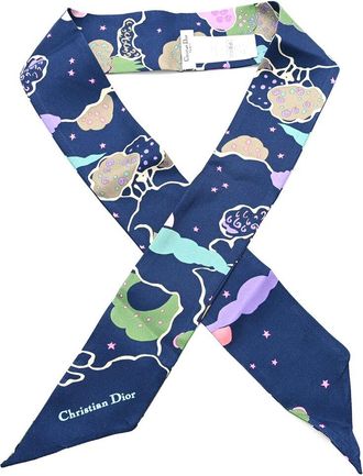 Dior Silk Ciel De Reve Mitzah Scarf (Authentic Pre-Loved)