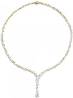 Allurez Lab Grown Diamond Lariat Necklace 14K Yellow Gold (5.5ct)