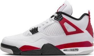 Nike Jordan Rode Cement Retro Sneakers - Heren - Fitnessschoenen - Wit - 38 1/2 EU - Leer - Fitness
