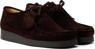 Tower London Apache Su&egrave;de Heren Donkerbruine Schoenen