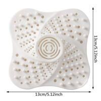 OEM Atrapacabos Para Ducha, 2 Piezas, Con Ventosa, Tap&oacute;n Para Lavabo, Filtro Anticabello Para Ba&ntilde;era - Crezuo
