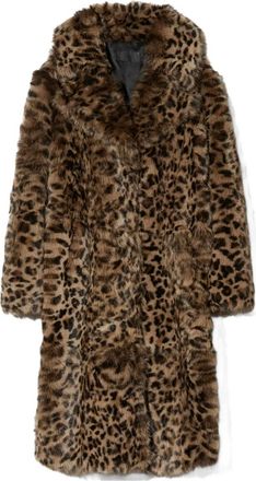 Nili Lotan Pelliccia con stampa leopardata - Marrone