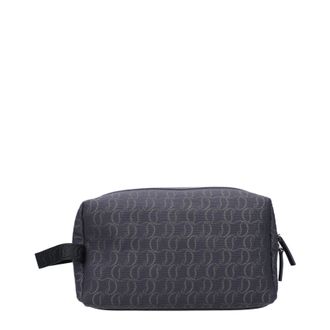 Christian Louboutin Beauty Case Herens Stof grijs/rook