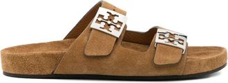 Tory Burch Mellow sandals - women - Bovine Leather/Rubber/Bovine Leather - 7.5 - Brown