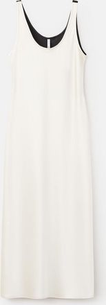 Mango Abito midi bicolore grezzo - Donna - XS - MANGO