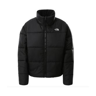 The North Face Retro-moderne geometrische jas - Dames - Ski Jassen - Zwart - S - Fitness
