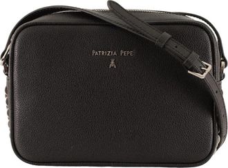 Patrizia Pepe Akabira Crossbody Tas - Dames - Schoudertassen - Zwart - ONE Size - Tassen