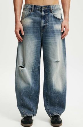 Cotton On Mens Baggy Balloon Jean in Riot Blue at Nordstrom, Size 28 X 32