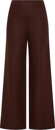 Faithfull The Brand Syna linnen broek - Bruin