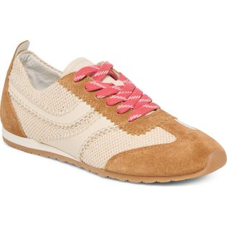 Dolce Vita Delaney Sneaker in Brown Multi Raffia at Nordstrom, Size 5.5