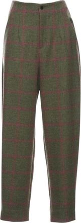 Cellar Door Annie Pants - Dames - Broeken - Groen - L - Wol - Broeken