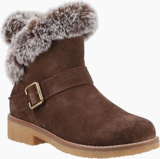 Hush Puppies Womens Hannah Womens Boots - Brown - Size: 8
