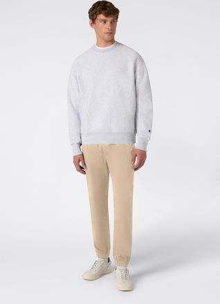 Champion Jogginghose CHAMPION ICONS Woven Elastic Cuff Pants, Herren, Gr. XXL, N-Gr, dun, Obermaterial: 98% Baumwolle, 2% Elasthan, Hosen Jogginghose, mit elas